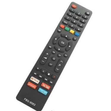 Imagem de Controle Remoto SMART PHILCO NETFLIX/YOUT/GLOBOPLAY/PRIME Compatível 9