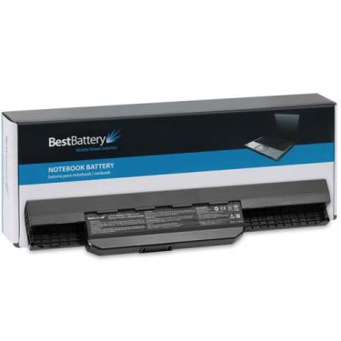 Imagem de Bateria para Notebook Asus K43U-VX0720 - BestBattery, Preto