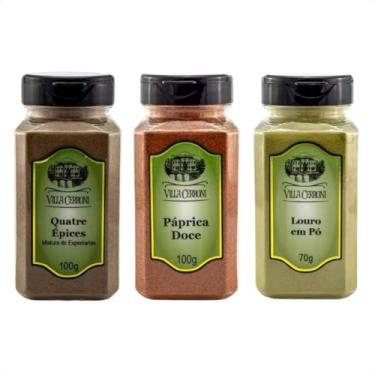 Imagem de Quatre Épices, Páprica Doce, Louro em Pó