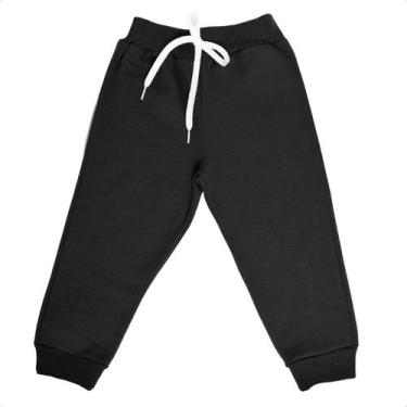 Imagem de Calça Moletom Infantil Unissex Menino/Menina de 2 a 8 anos Confortável