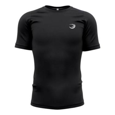 Imagem de Camiseta Summer Pro Preta Cinza Treino Corrida - Anti Odor UV 50+-Unissex
