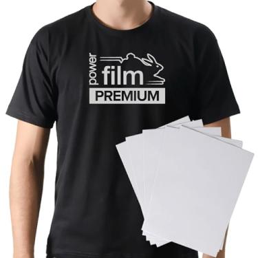 Imagem de Filme de Recorte Power Film Premium Prata A3 – 10 Folhas HTV Termocolante para Tecido - Vinil Termotransfer Para Plotter de Recorte