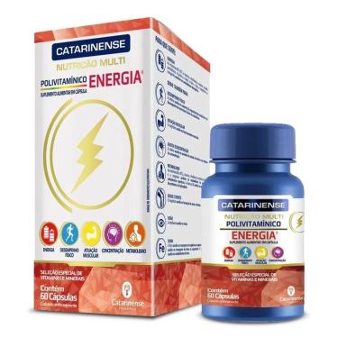 Imagem de Kit 2 Polivitamínico Energia Catarinense 60 Capsulas