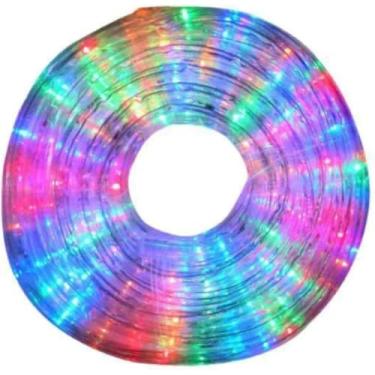 Imagem de Mangueira Iluminada LED 10m 180 Leds – Decoração para Jardim, Fachadas, Festa e Ambientes Externos | Alta Luminosidade e Economia de Energia (Colorido)