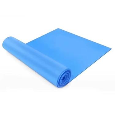 Imagem de 1 5M Banda de Alongamento Yoga Pilates Borracha Fitness Resiliência Suave Anti Derrapante Ferramenta Treino para Modelagem Corporal Fortalecimento Muscular do Torso Superior