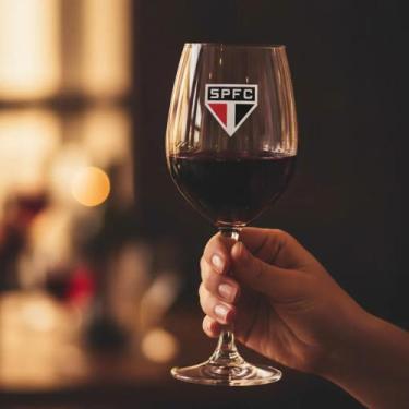 Imagem de Taça vinho times - são paulo - brasfoot