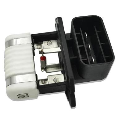Imagem de Resistor de ventilador de resfriamento do motor compatível com Hyundai Elantra GT 2011-2017 Hyundai Sonata 2011-2017 2011-2013/Kia Optima 2012-2013 Soul 2014-2016 Forte substitui # 2538507550 2538550