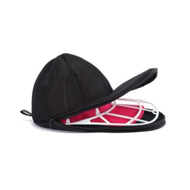 Imagem de Aurevella Limpador de chapéus de gaiola de arruela de chapéus, limpador de chapéus para bonés de beisebol para máquina de lavar ou máquina de lavar louça, adequado para tampas planas e curvas (pacote