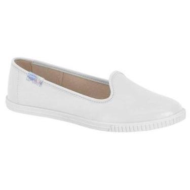 Imagem de Sapatilha Feminina Slip On Napa Branco Beira Rio 4297.100-Feminino