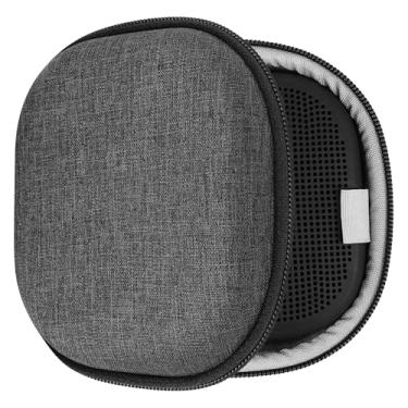 Imagem de Geekria Capa protetora para alto-falante compatível com Bose SoundLink Micro II, capa rígida de substituição, portátil, bolsa de transporte de viagem com armazenamento de cabo, gancho para chaveiro