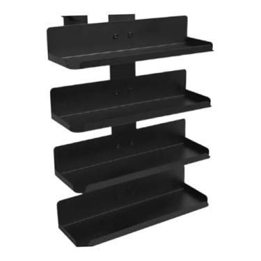 Imagem de Ｂｅｓｇａ Organizador de Sabores, Montagem Lateral Robusta para Máquina de Refrigerante, Rack de Armazenamento Compacto que Economiza Espaço, Organizador de