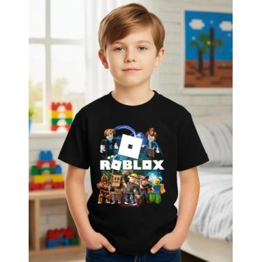 Imagem de Camiseta Camisa Blusa Infantil Juvenil Gamer Roblox MD4 - Casetal, Pre