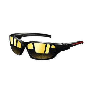 Imagem de Óculos De Sol Esportivos Unissex Vintage UV400 Para Pesca, Ciclismo, C