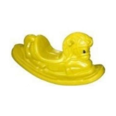 Imagem de Brinquedo Gangorra Ponei Cavalinho Amarelo - Diversão Kids