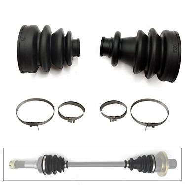 Imagem de QYMOTO Botas CV de eixo traseiro Hisun, botas de borracha compatíveis com Hisun 500 700, Axis 500 700, Coleman UT500 700, Cub Cadet Challenger 500 peças (1 par)