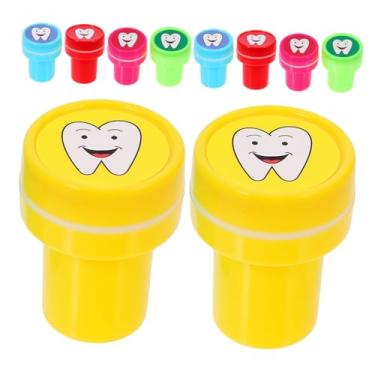 Imagem de Kisangel 10 carimbos engraçados de desenho animado para meninos e meninas, materiais escolares portáteis, lembrancinhas de festa, recompensas de sala de aula, carimbos educativos fofos