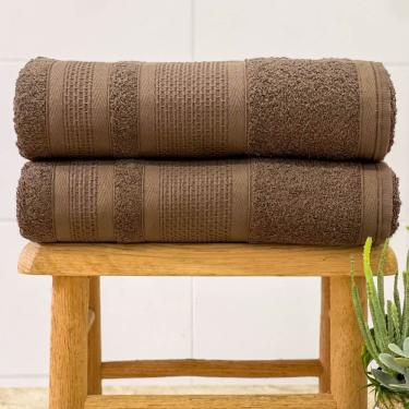 Imagem de Toalha Banhão Pescara 79x150 Marrom