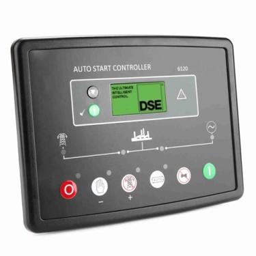 Imagem de Fafeicy Controlador de Gerador Eletrônico DSE6120 Deep Sea, Detecção de Gerador Trifásico, Fornece Detecção Verdadeira de Rede Elétrica (utilidade) e Monitoramento de Corrente de carga. Log de