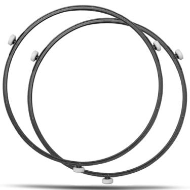 Imagem de A.MODIQE Anel giratório de micro-ondas de 23,5 cm. Compatível com GE LG Microwave, serve para placa giratória de micro-ondas de 12,5 polegadas, substitui WB06X45707 5889W2A012F JE1140BD001 AGG32988717
