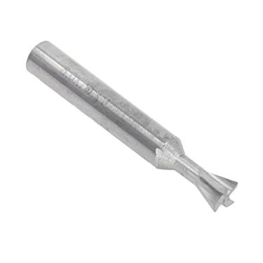 Imagem de Fafeicy Fresa de Topo de Metal Duro de 4 Flautas, Fresa Rápida para Aço Inoxidável, Aço Carbono, Ferro Fundido Com Design de Cauda de Andorinha, Haste Universal, Fácil Instalação (#12)