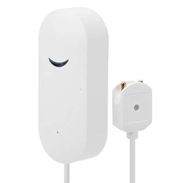 Imagem de Semme Detector de Vazamento de água WIFI, Alarme de Bateria Fraca Sensor de Inundação de água Em Tempo Real Com Tecnologia de Consumo Ultrabaixo, para IOS