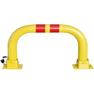 Imagem de Guardrails de estacionamento bloqueável barreira de estacionamento trava de estacionamento trava de estacionamento, pilha de estacionamento automático pilha de estacionamento em U bloqueada ao ar