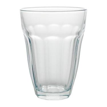 Imagem de kit jogo 4 6 12 Copos Baroque 220ml Pasabahçe Elegância Clássica Vidro