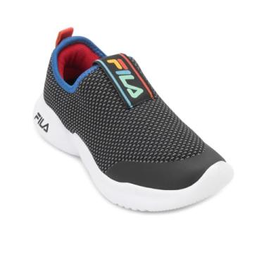 Imagem de Tenis Fila Funny Infantil Black/Multicolor