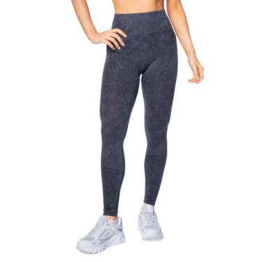 Imagem de Legging Feminina Sea Surf Empina Bumbum Cintura Alta Preto, Preto mesc