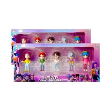 Imagem de Boneca Anime KPop Caçadora De Demônios Rumi Mira Zoi Máscara De Vinil 