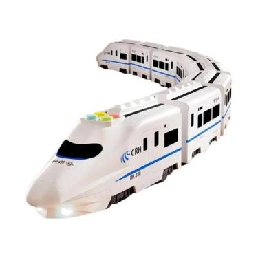 Imagem de Trem Elétrico De Brinquedo De Alta Velocidade Operado Por Bateria Com 