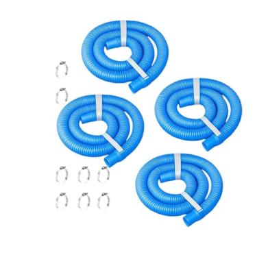 Imagem de Mangueira de reposição para piscina, acessório de 3,15 cm de diâmetro, mangueira de substituição de bomba de 150 cm de comprimento para piscinas acima do solo - Mangueira de bomba de filtro com