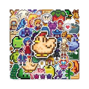 Imagem de Adesivos De Graffiti De Cartoon Stardew Valley 50pcs Para Mala, Laptop