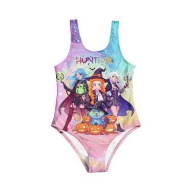 Imagem de Maiô Feminino Kpop Demon Hunter, Peça Única, Verão, Estampa 3D, Moda P