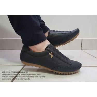 Imagem de Tênis Feminino Mocatênis Confort - Clara Maria Shoes, Preto, 36