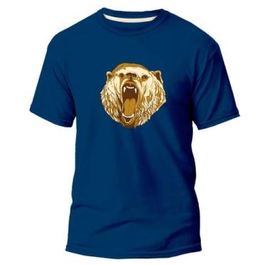 Imagem de Camiseta Básica Algodão Premium Estampa Digital Urso Gold  - Pavesi, A