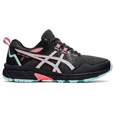 Imagem de ASICS Women's Gel-Venture 8 Running Shoes, 6.5, Black/Clear Blue