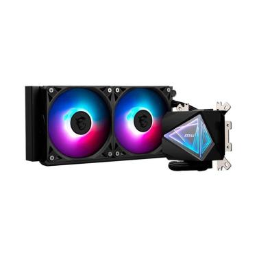 Imagem de Water Cooler MSI MAG Coreliquid I240, ARGB, 240mm, Intel e AMD, Preto - MAG CORELIQUID I240-Unissex