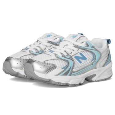 Imagem de New Balance Tênis infantil unissex 530 Bungee (criança pequena), Sal marinho/água parada, 16