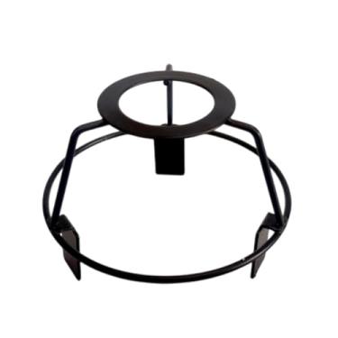 Imagem de Bothyi Armação para Abajur DIY (Somente a Armação) - Abajur de Tecido Preto em Ferro para Artesanato - Suporte para Luminária Pendente/de Mesa