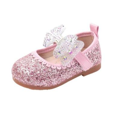 Imagem de Sapatos De Lantejoulas Para Meninas Bebês, Sandálias De Princesa Para 