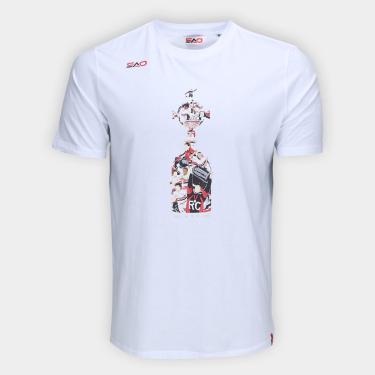 Imagem de Camiseta São Paulo Taça Libertadores Masculina-Masculino