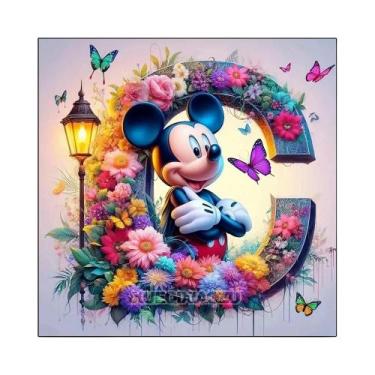 Imagem de Kit De Bordado Em Diamante Mickey Mouse Minnie, Pintura Em Mosaico Dis