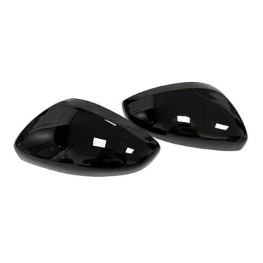 Imagem de Compatível com Peugeot 208 2008 2012-2018 Citroen C3 2016 a 2020 Substituição de carro Retrovisor Lateral Tampa do espelho Tampa da asa Exterio Capas de espelho(Black)
