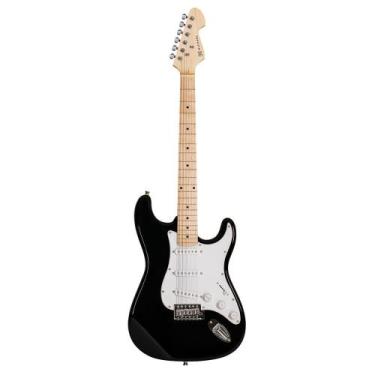 Imagem de Guitarra strato michael standard gm217n mbk - metallic black, Preto