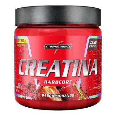 Imagem de Creatina Hardcore (350g) - Sabor: Morango - Integralmédica