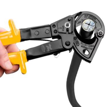 Imagem de Alicate Cortador de Cabos e Fios com Catraca 240mm - Oba Oba Mix