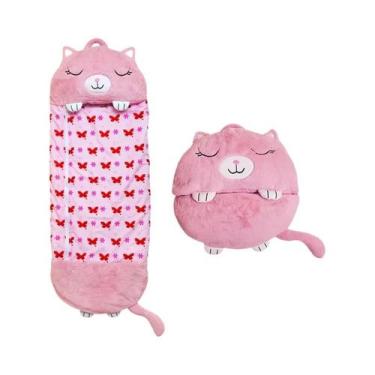 Imagem de Saco De Dormir De Pelúcia Infantil Com Almofada, Saco De Dormir Macio 