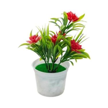 Imagem de Mini Vasos De Flores Artificiais Para Decoração De Casa, Casamentos, F