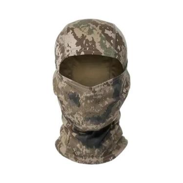 Imagem de Balaclava Camuflada De Rosto Inteiro Para Ciclismo, Caça, Caminhada, E
